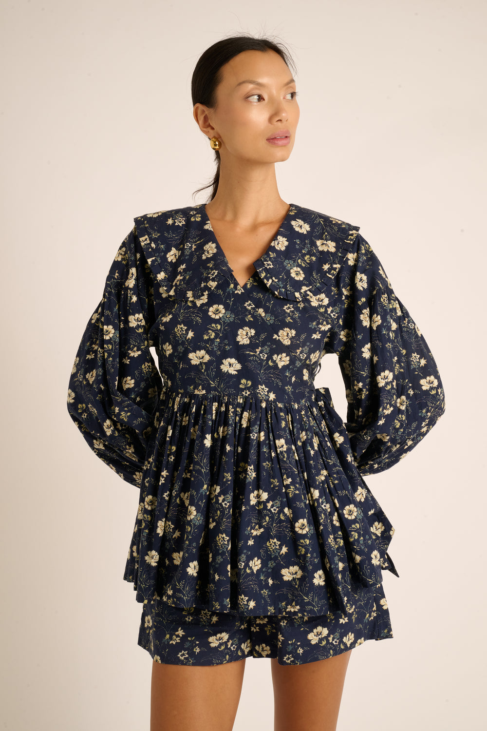 Indigo Chintz Floral