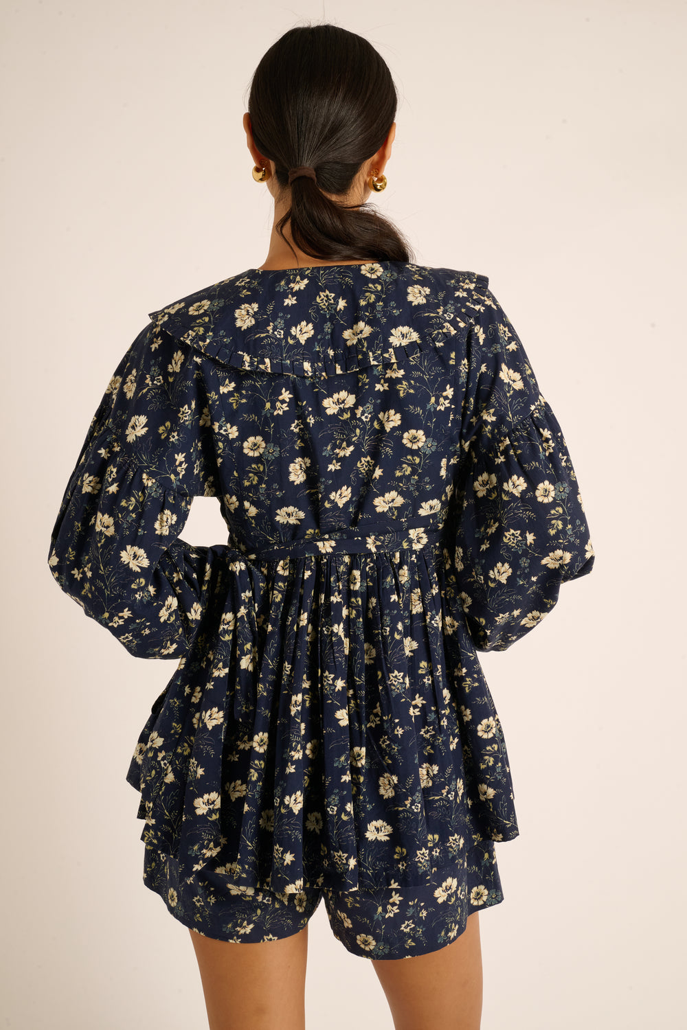 Indigo Chintz Floral