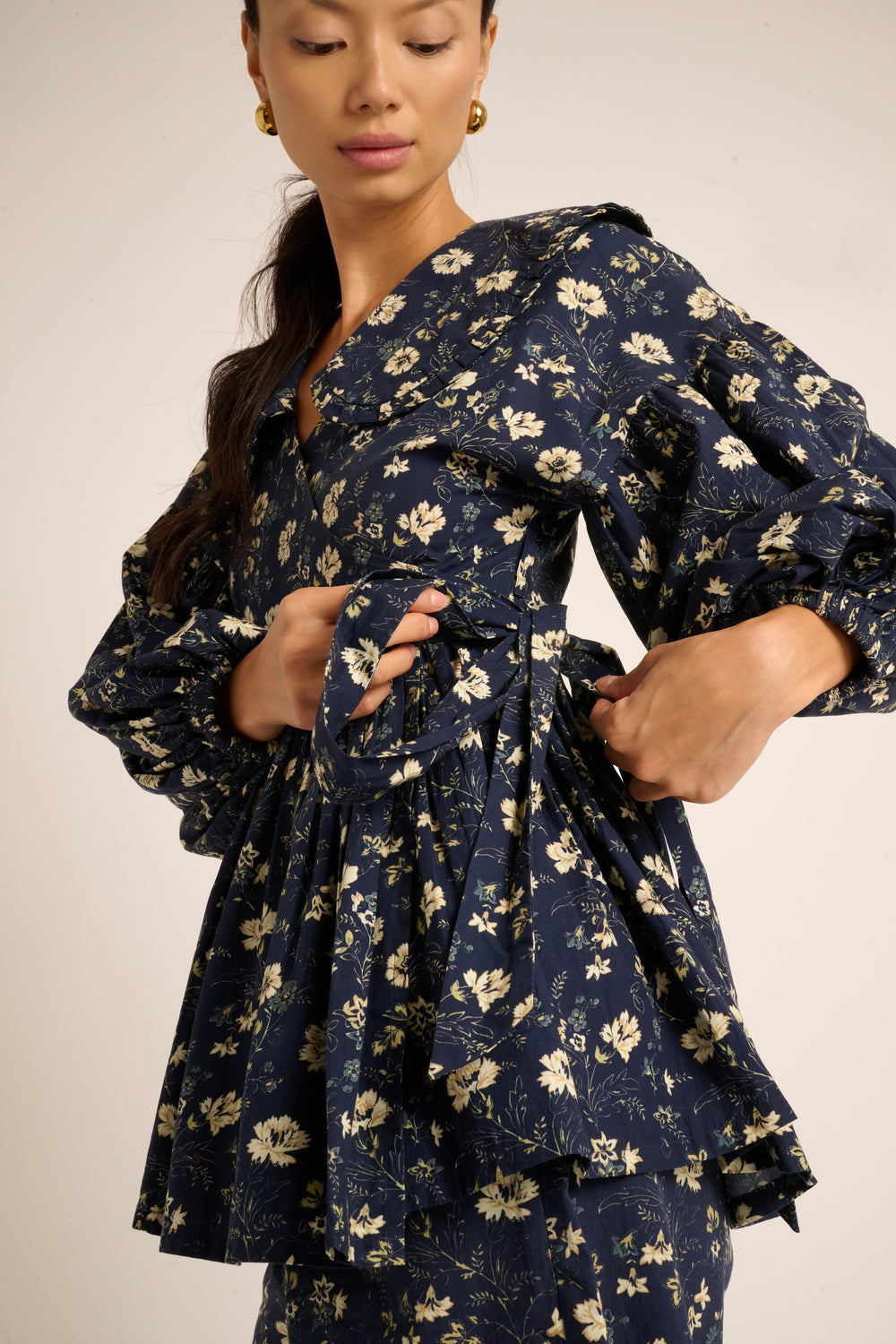 Indigo Chintz Floral