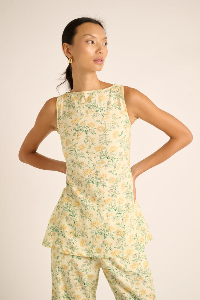Buttercup Chintz Floral
