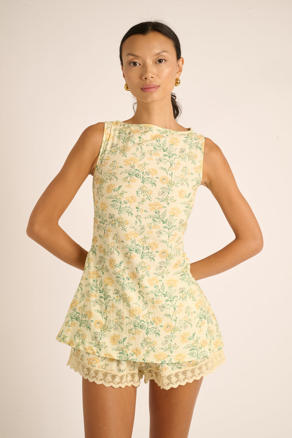 Buttercup Chintz Floral