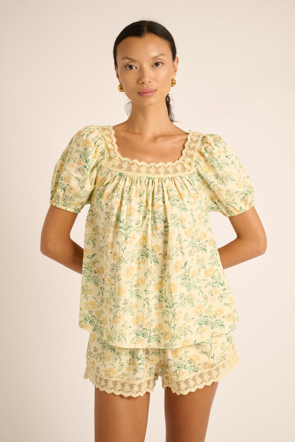 Buttercup Chintz Floral