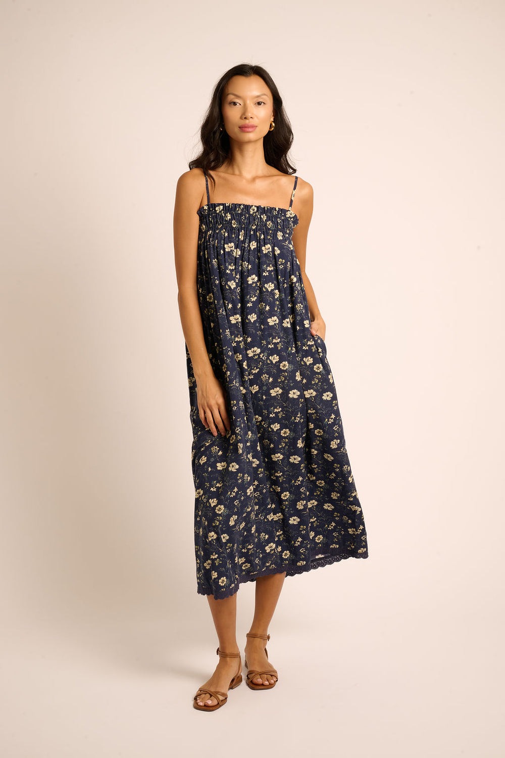 Indigo Chintz Floral