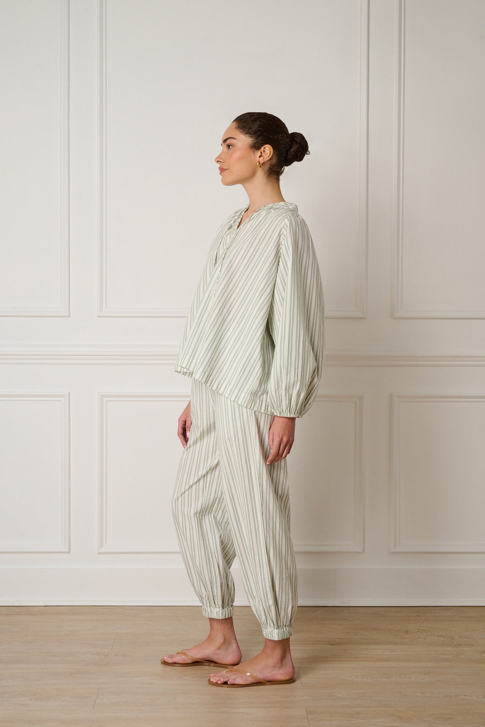 Garden Ecru Stripe