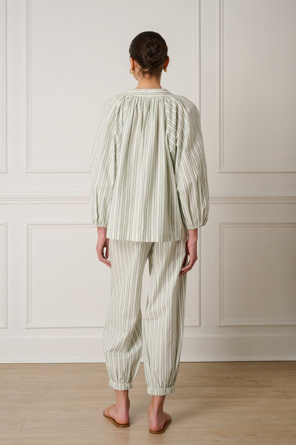 Garden Ecru Stripe