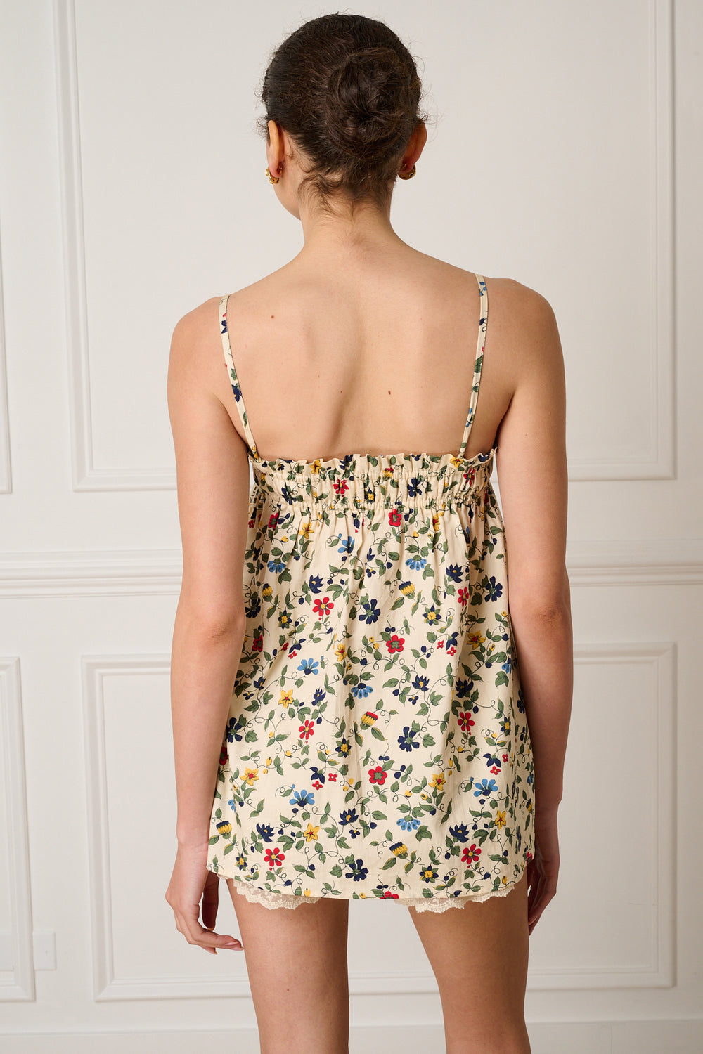 Ivory Vintage Floral