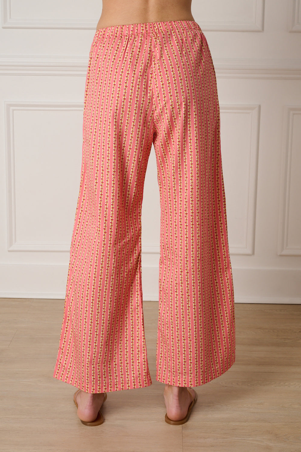 Rosewater Blossom Stripe