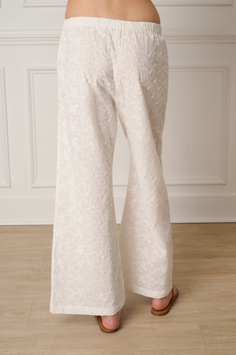 Ivory Fleur Embroidery