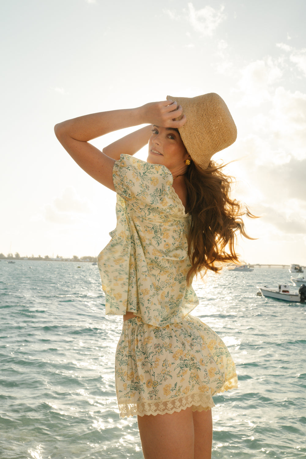 Buttercup Chintz Floral