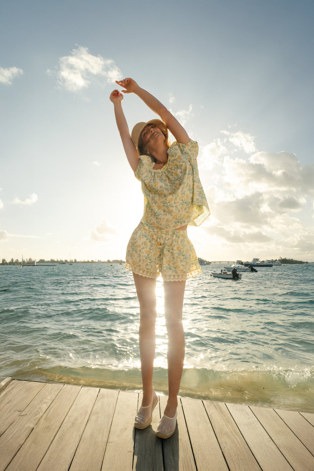 Buttercup Chintz Floral