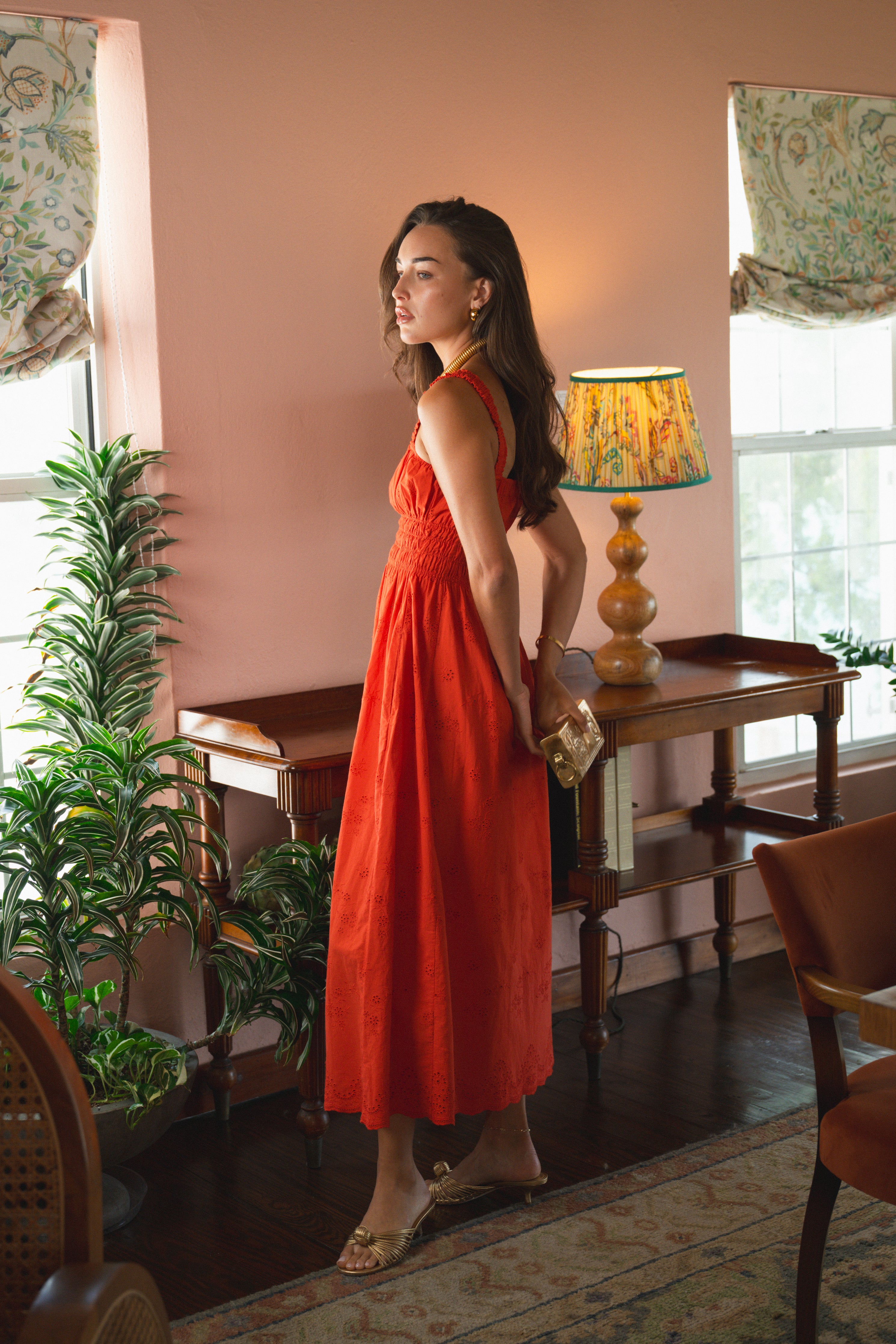 watermelon dress design DOLORES DRESS IN WATERMELON | CULT MIA