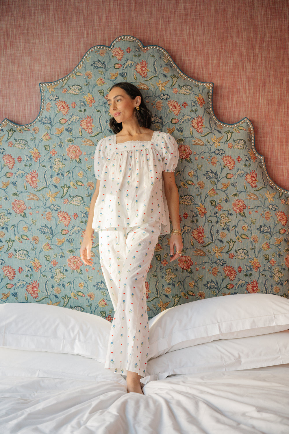 Heart Botanical Embroidery