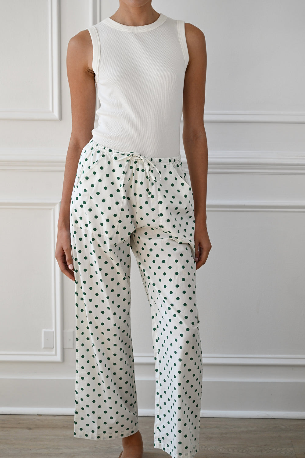 Emerald Polka Dot