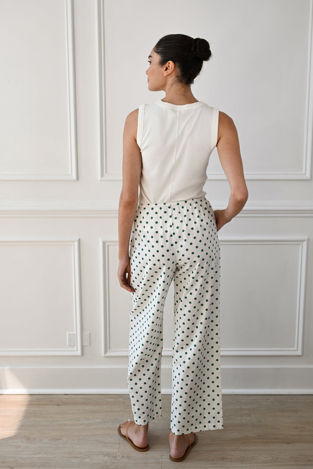 Emerald Polka Dot