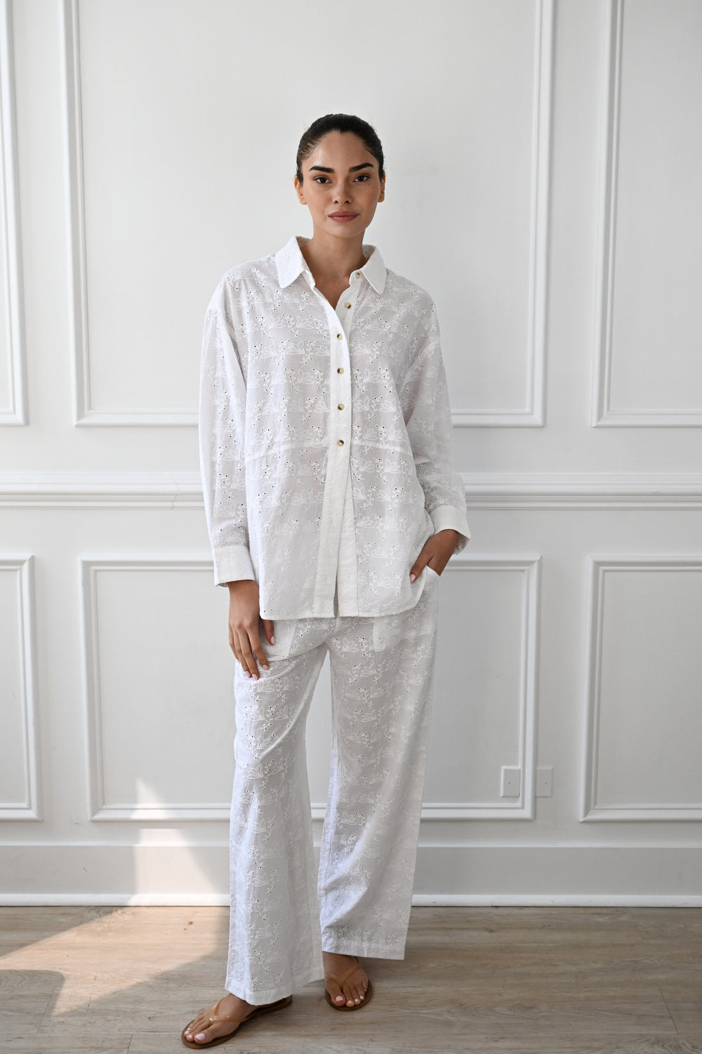 Sweeping Fleur Embroidery
