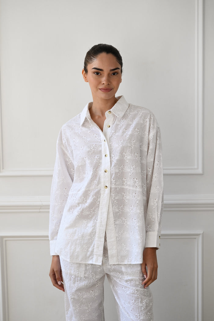 Sweeping Fleur Embroidery