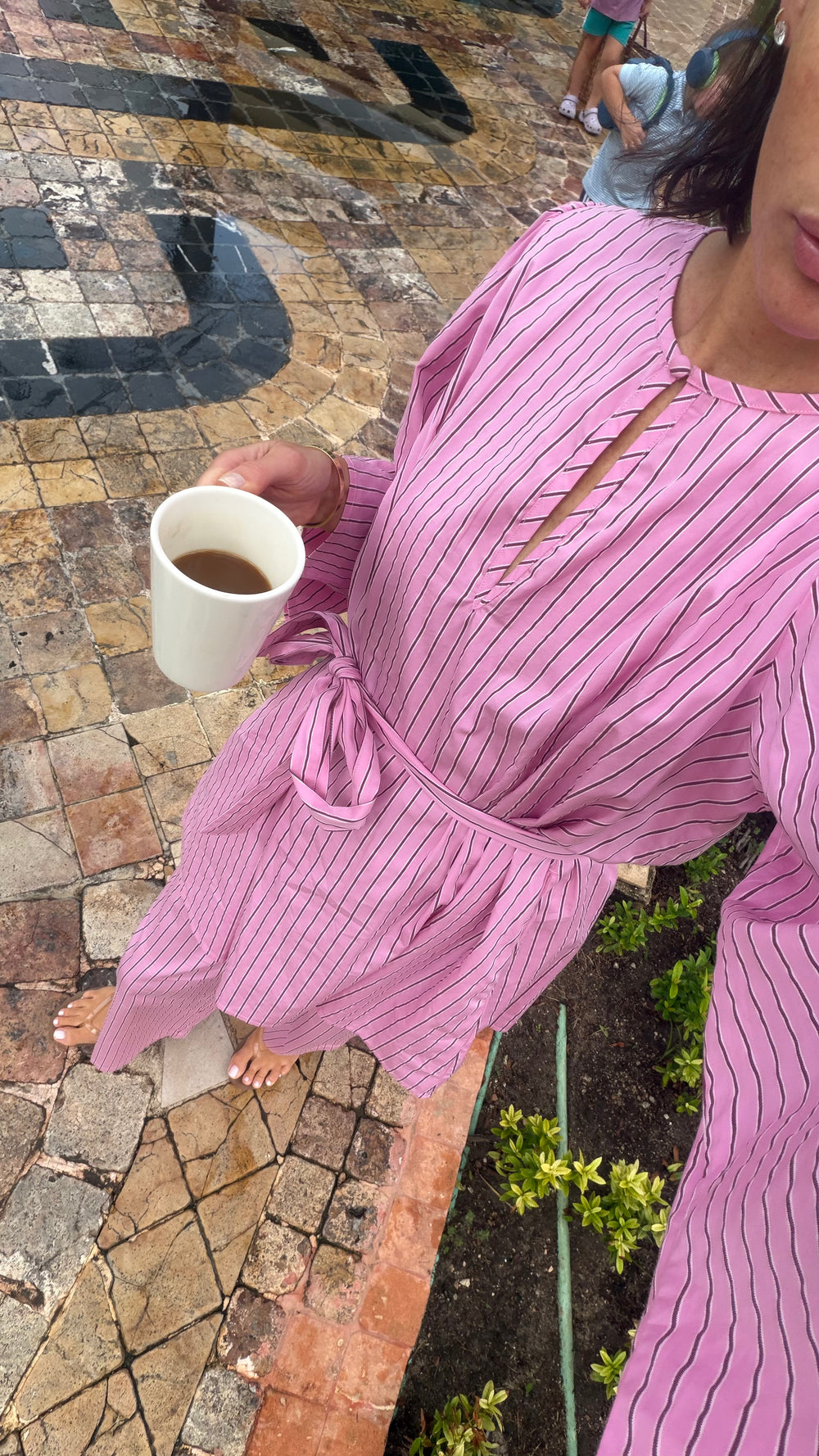 Pink Petal Stripe