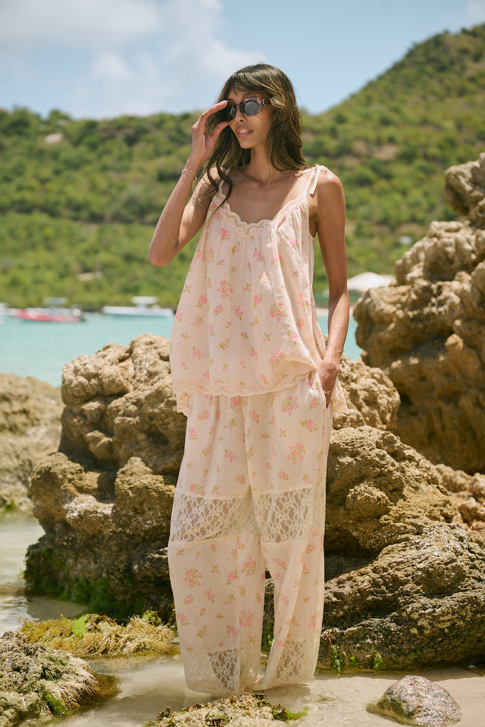 Peach Wildflower
