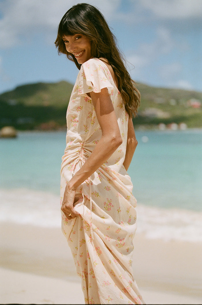 Peach Wildflower