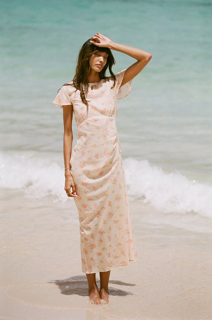 Peach Wildflower