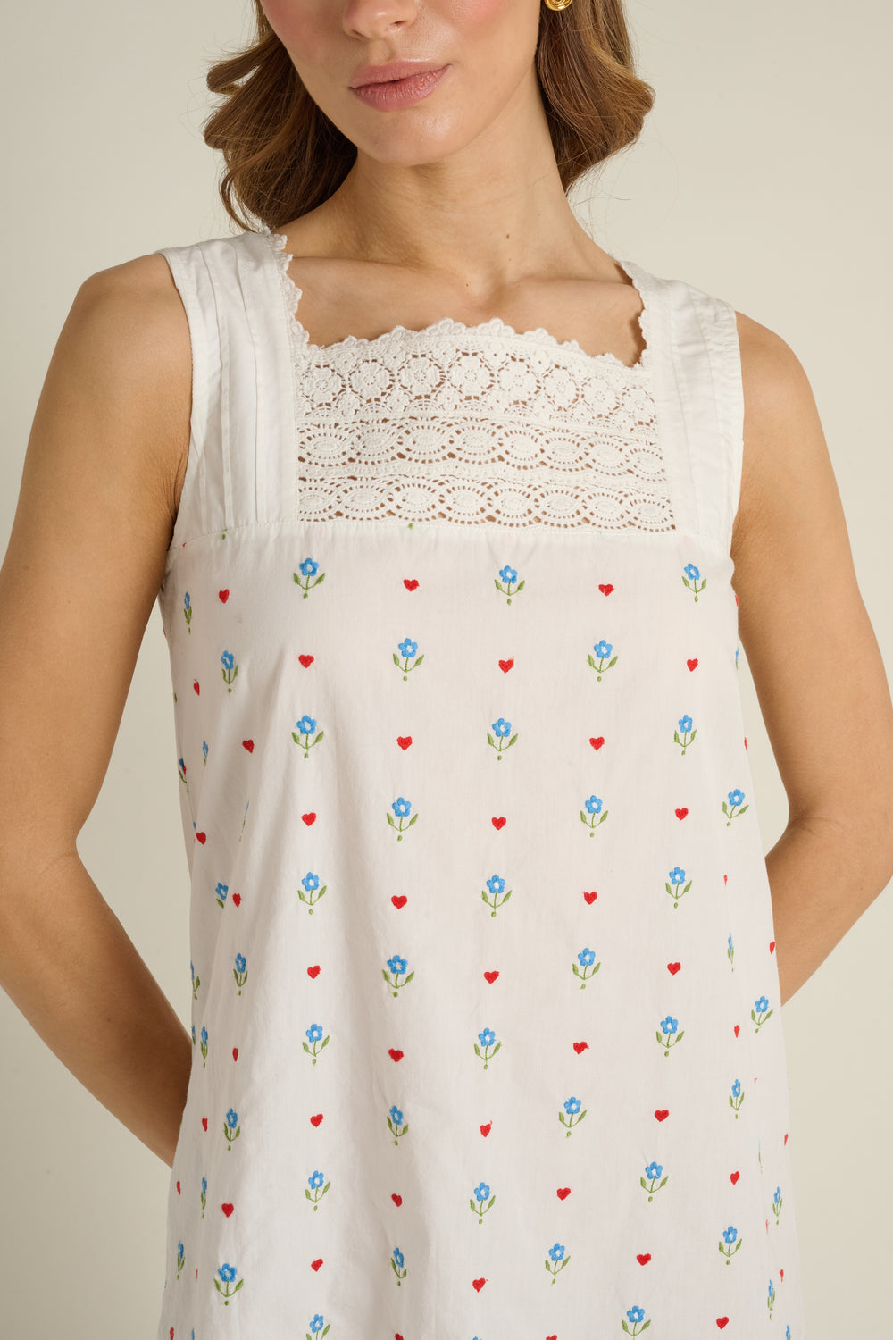 Heart Botanical Embroidery