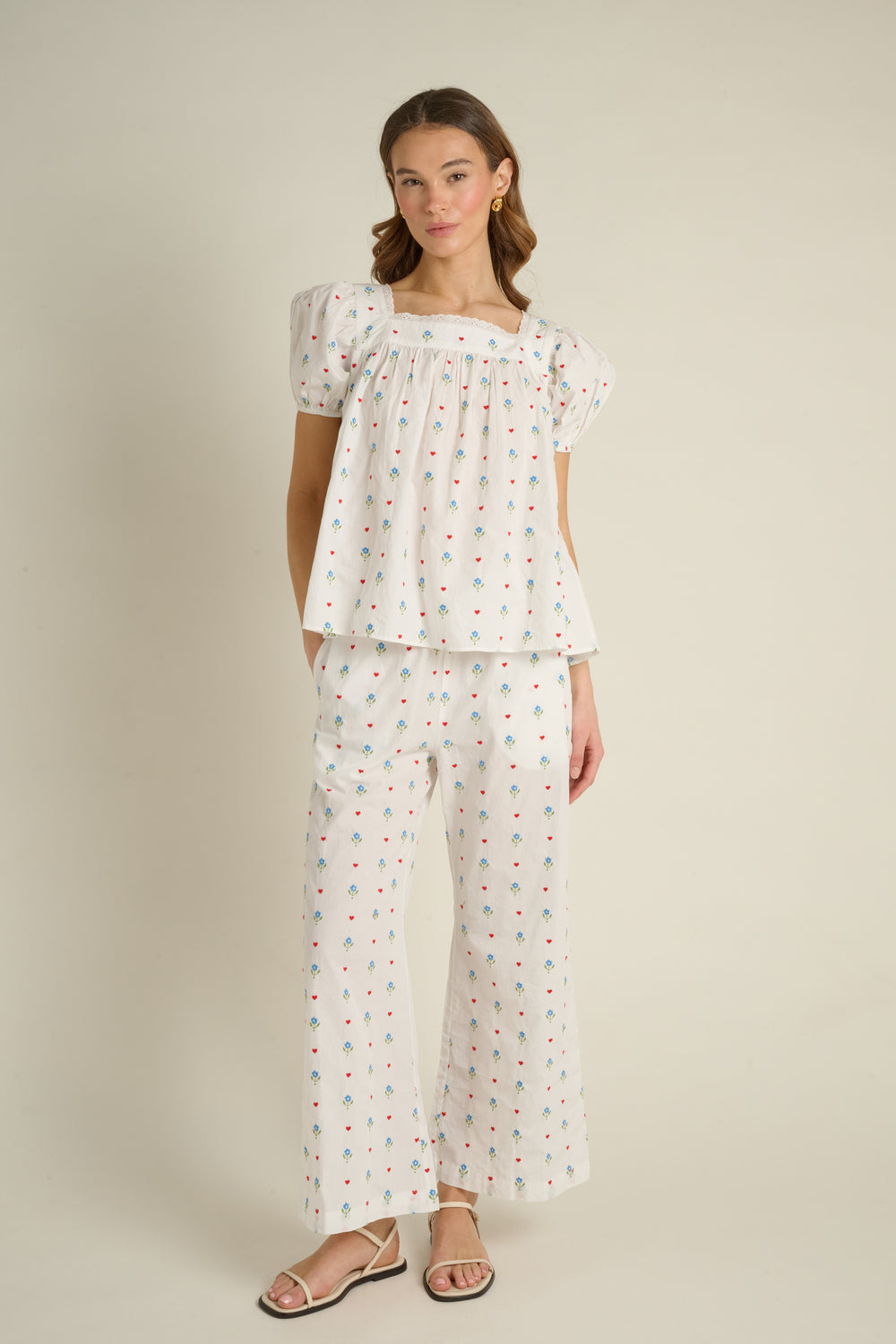 Heart Botanical Embroidery