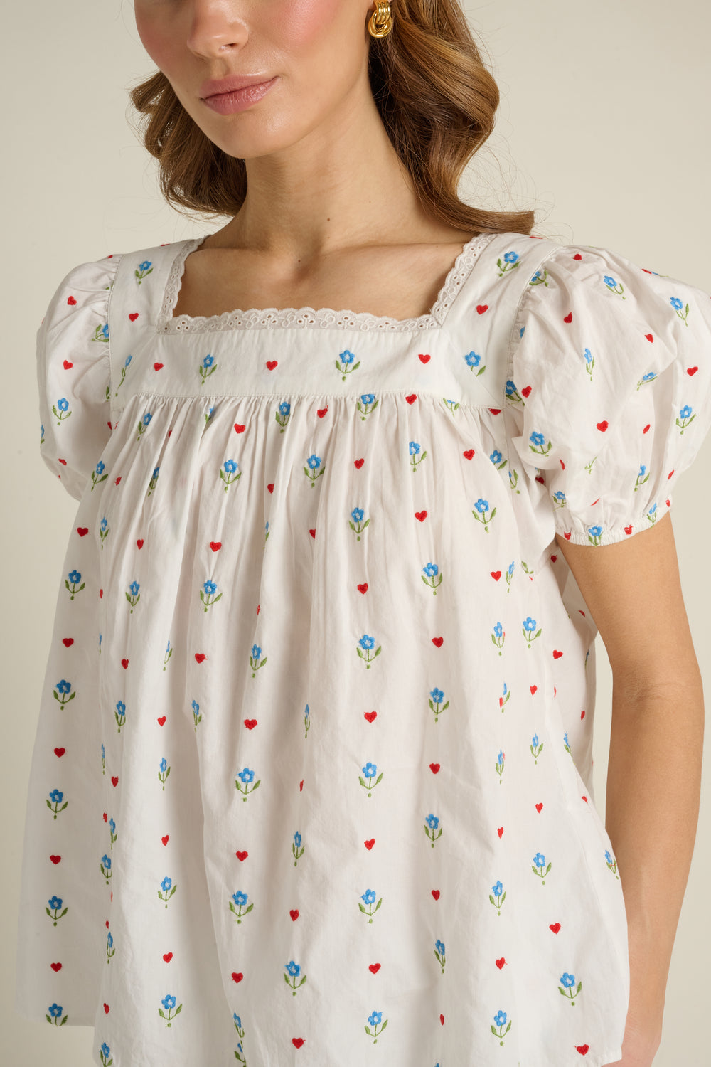 Heart Botanical Embroidery