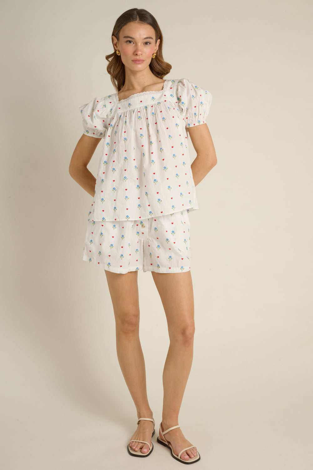 Heart Botanical Embroidery