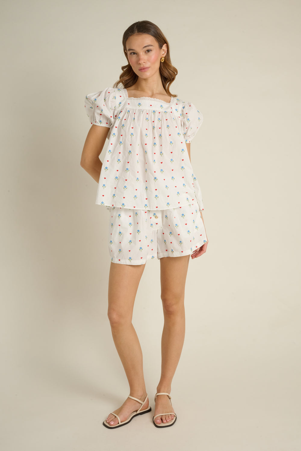 Heart Botanical Embroidery