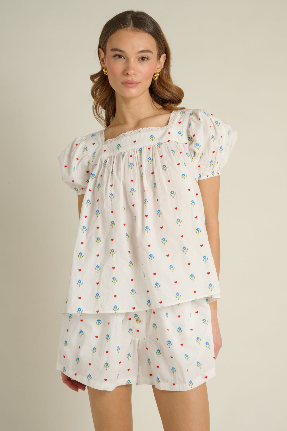 Heart Botanical Embroidery