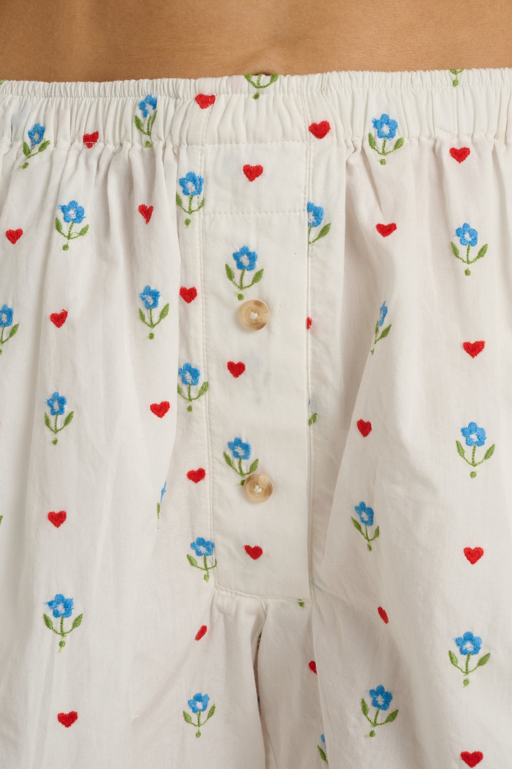 Heart Botanical Embroidery