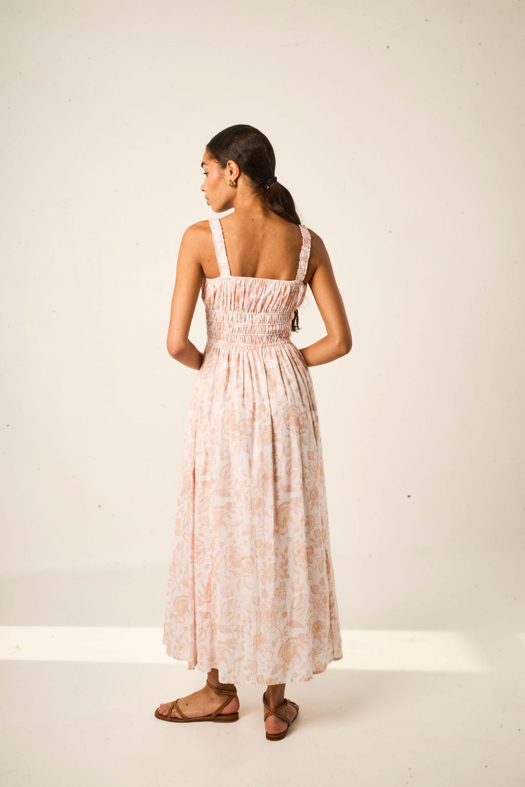 pink and gold floral dress Pink and Gold Floral Jacquard Corset Mini Dress 52229