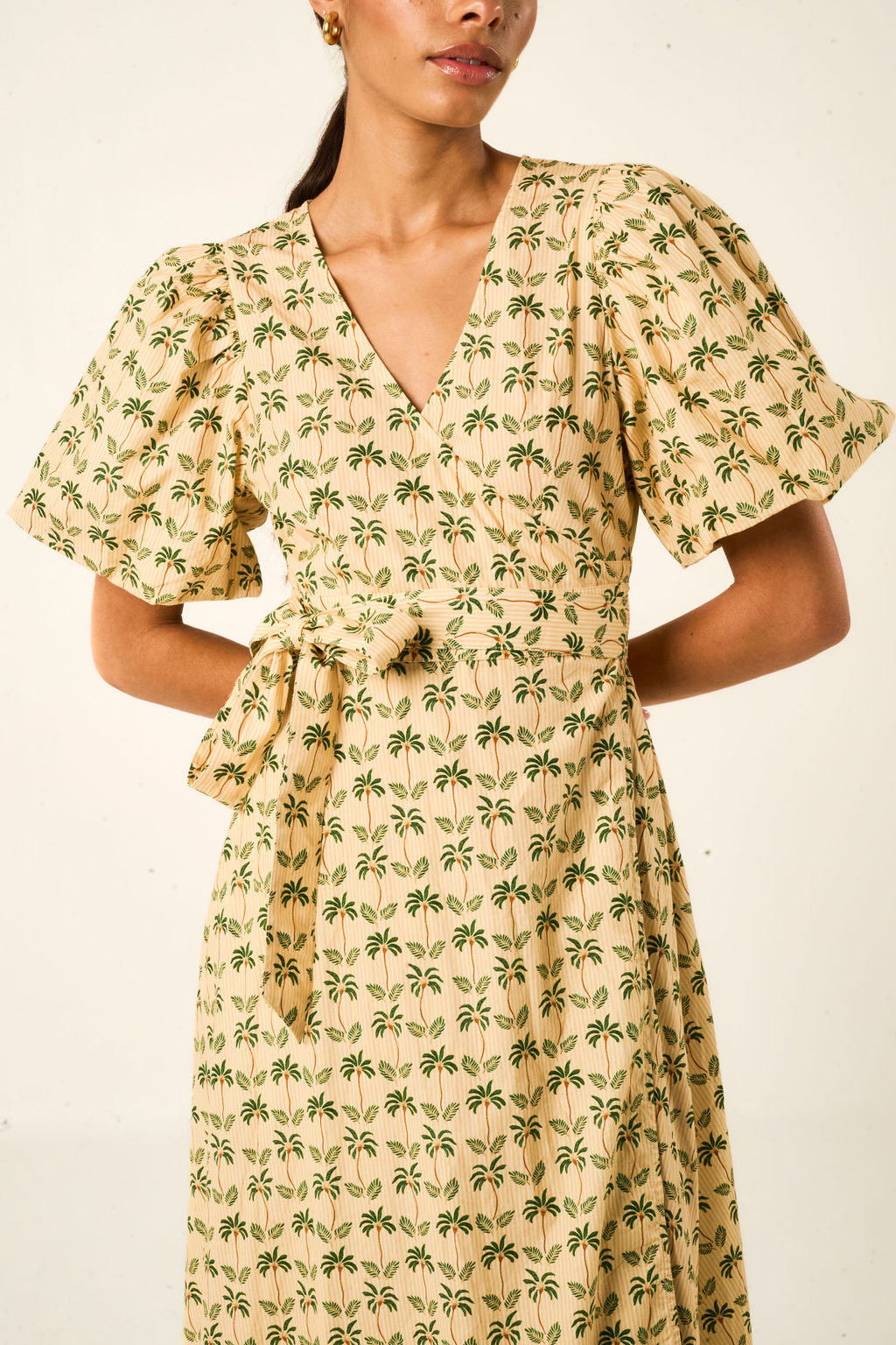 mare mare short sleeve wrap dress Mare Mare Wrap Mini Shirt Dress by Mare Mare