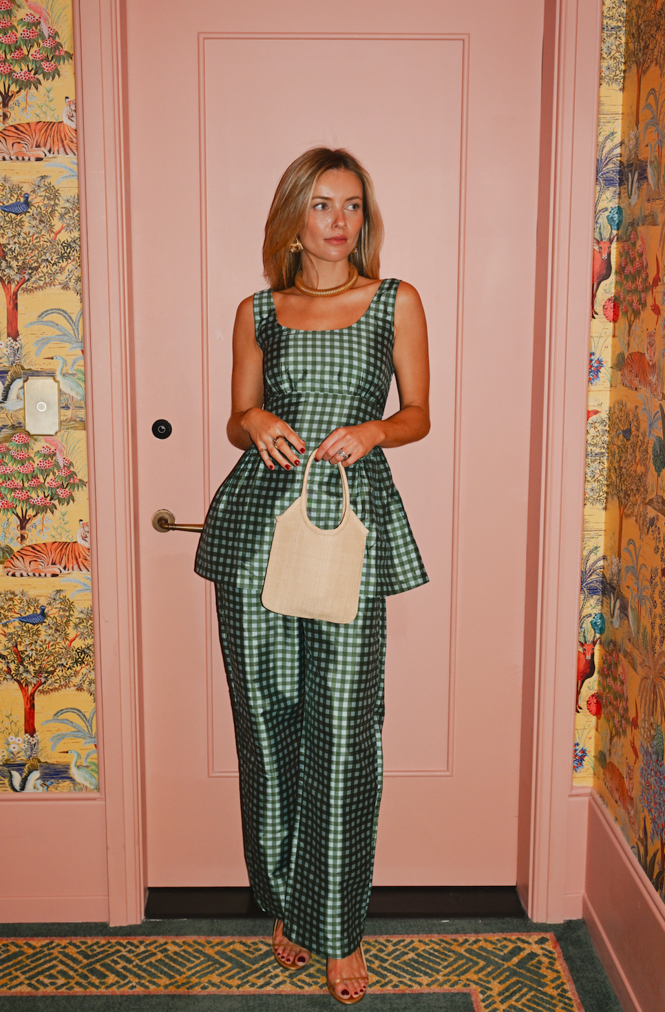 Lagoon Gingham